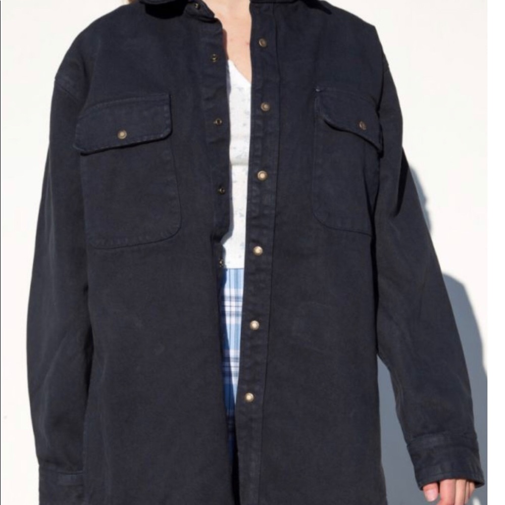 NWT- Brandy Melville “Nancy” Jacket in Navy
